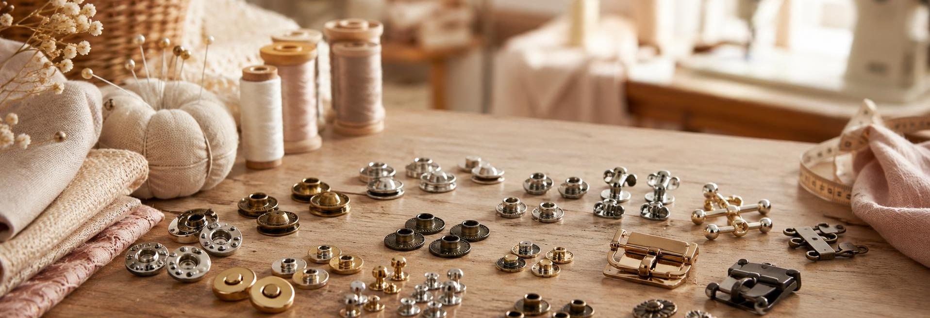 Corchetes, automáticos y broches