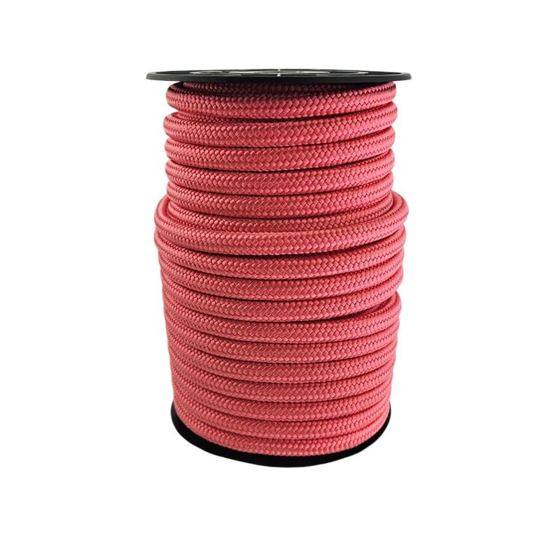 Cordón coral flúor 8 mm con alma - venta por metro