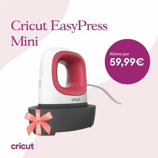 CRICUT EASYPRESS MINI PLANCHA RED + REGALO