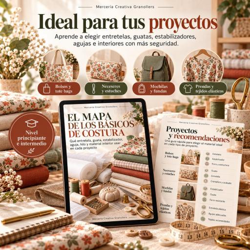 El mapa de los básicos de costura | Guía PDF Completa [2]
