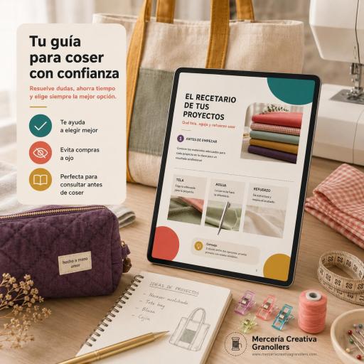 El Recetario de tus Proyectos – Guía PDF para elegir tela, aguja y básico [2]