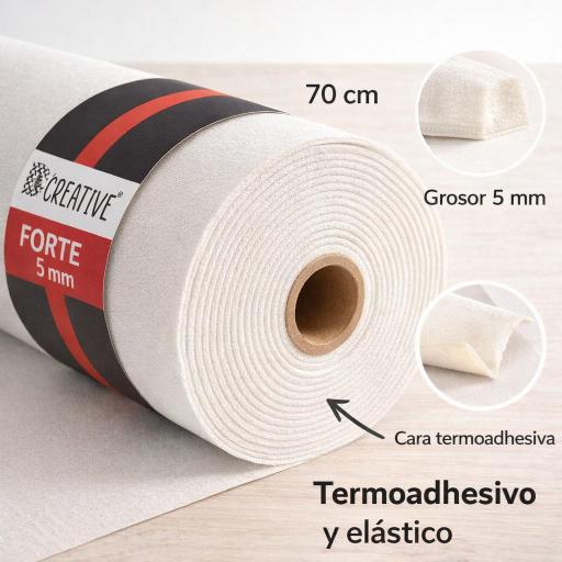 Estabilizador 5mm FORTE - Termoadhesivo Premium Elástico