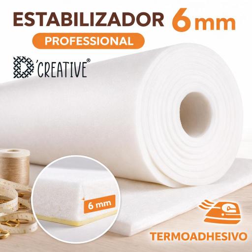 Estabilizador 6mm - Termoadhesivo Premium Elástico