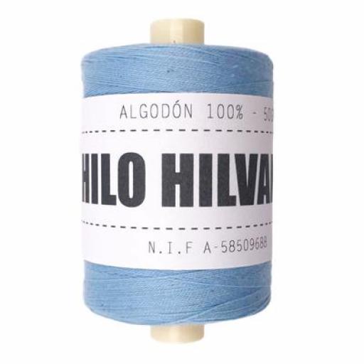 Hilo Hilvanar - Azul - Algodon