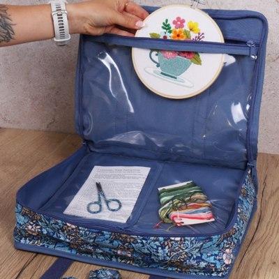 Bolsa Floral Organizadora de Proyectos