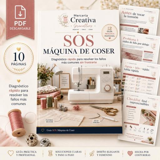 SOS Máquina de Coser - Guía PDF descargable