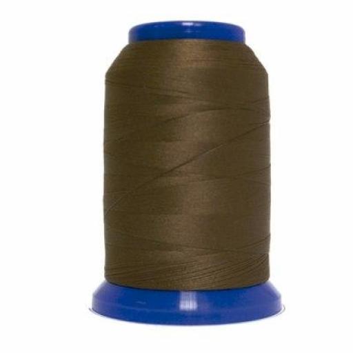 Hilo Fujix Woollie Lock remalladora marron DXW123 - 1000 m