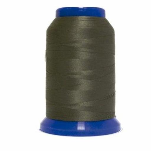 Hilo Fujix Woollie Lock remalladora marron DXW136 - 1000 m