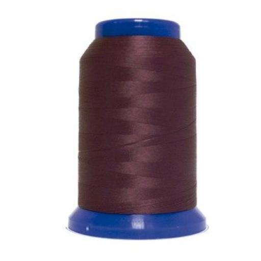 Hilo Fujix Woollie Lock remalladora borgona DXW18 - 1000 m [0]