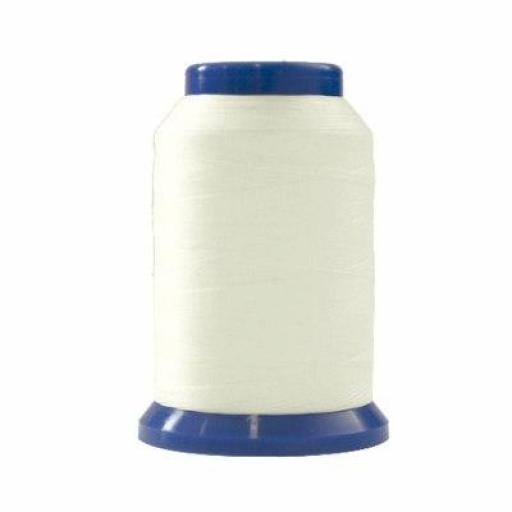 Hilo Fujix Woollie Lock remalladora blanco roto DXW403 - 1000 m [0]