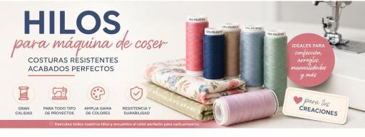 Hilos para máquina de coser