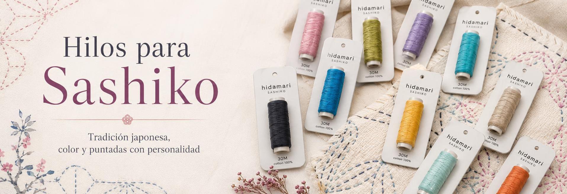 Hilos para Sashiko