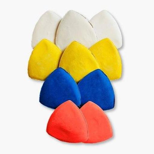 Jaboncillos de arcilla pura – Pack 10 unidades (colores surtidos)