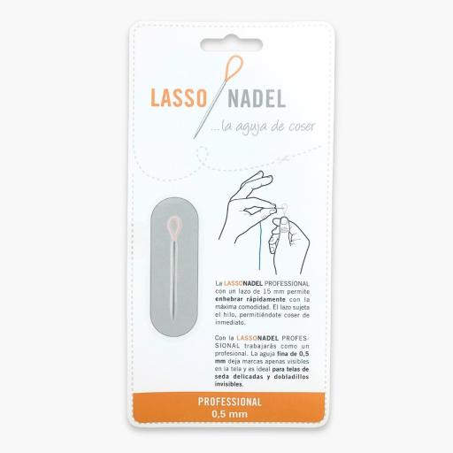 Aguja Lasso Nadel - Profesional Hilo Costura 0,5 mm [0]