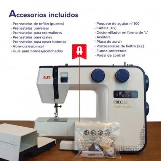 ALFA Precise DENIM STUDIO + Guia "Primeros pasos con tu maquina de coser" de regalo [2]