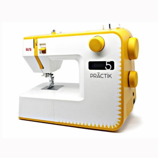 ALFA Practik 5 + Guia "Primeros pasos con tu maquina de coser" de regalo