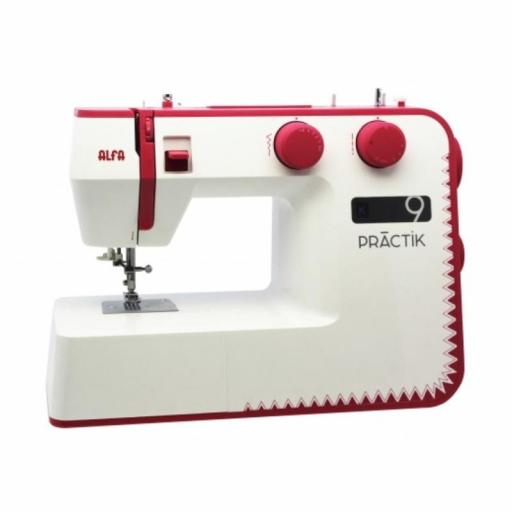 ALFA Practik 9 + Guia "Primeros pasos con tu maquina de coser" de regalo