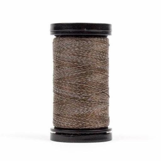 HILO REFLECTANTE - WONDERFIL FLASH -  marron - 137m