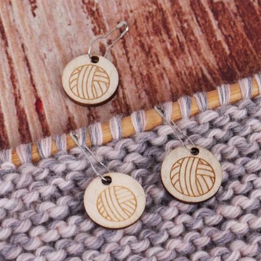 Pack de 10 Marcadores de Punto con Ovillos - Milward [2]