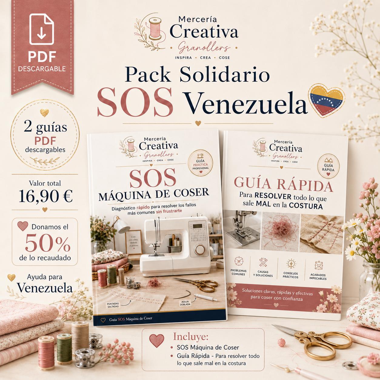 Pack Solidario SOS Venezuela - 2 guías PDF descargables