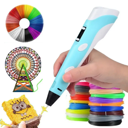 Bolígrafo 3D con pantalla LCD – Compatible con filamento PLA