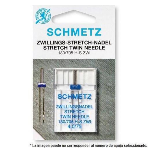 SCHMETZ - Aguja Doble Stretch