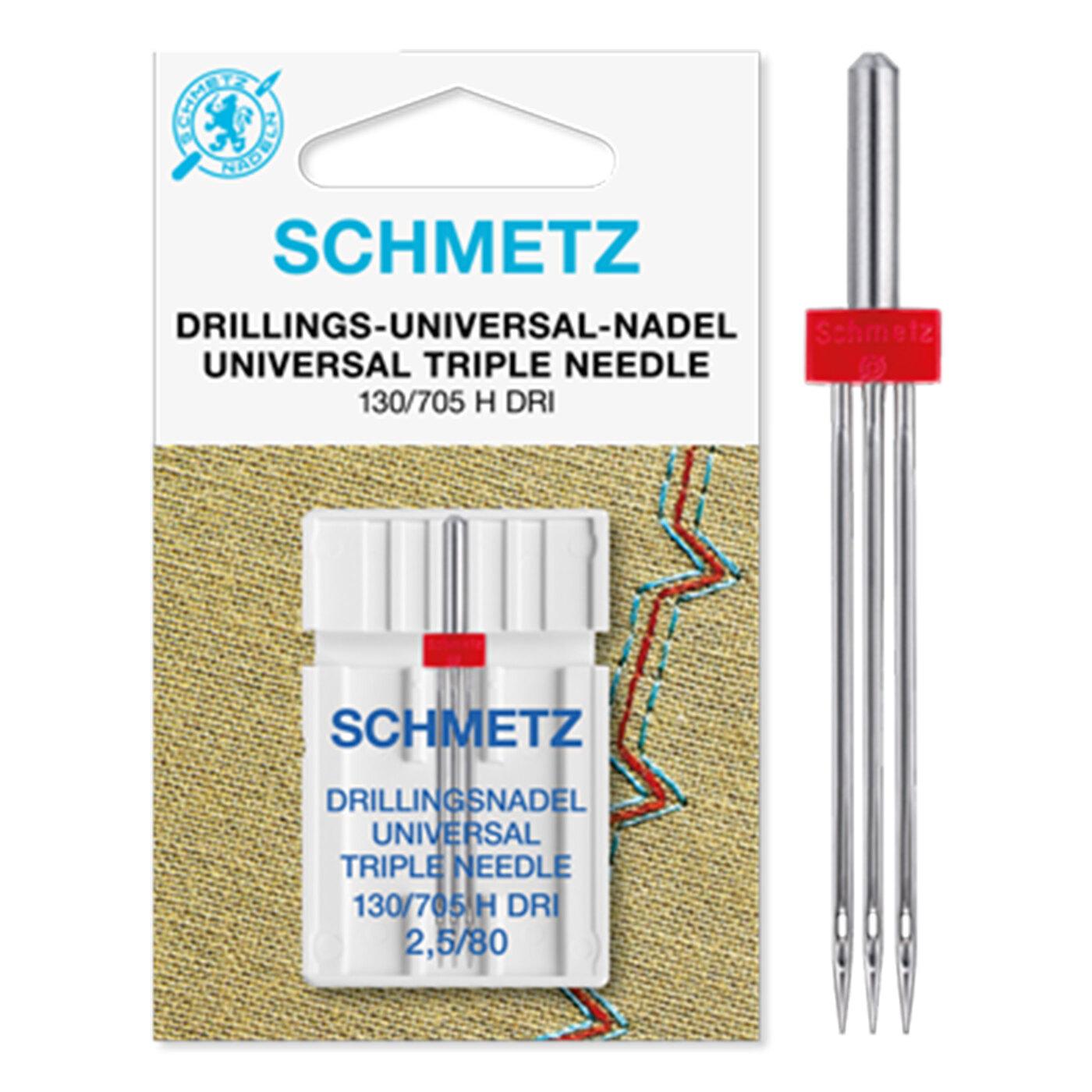 SCHMETZ - Aguja Triple Universal