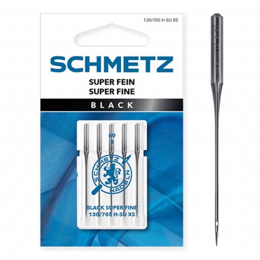 SCHMETZ - Agujas Black Super Fine
