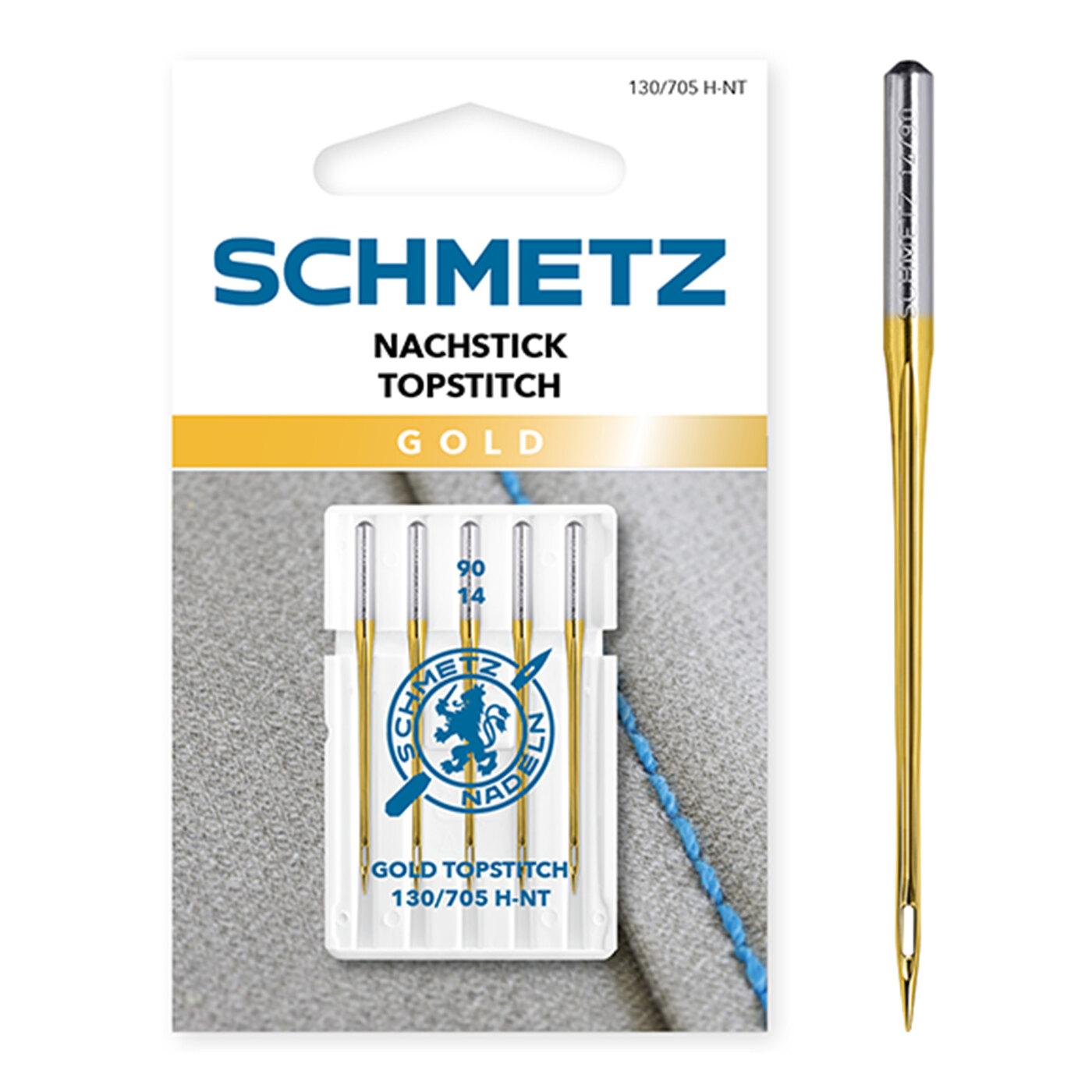 SCHMETZ - Agujas Gold Topstitch