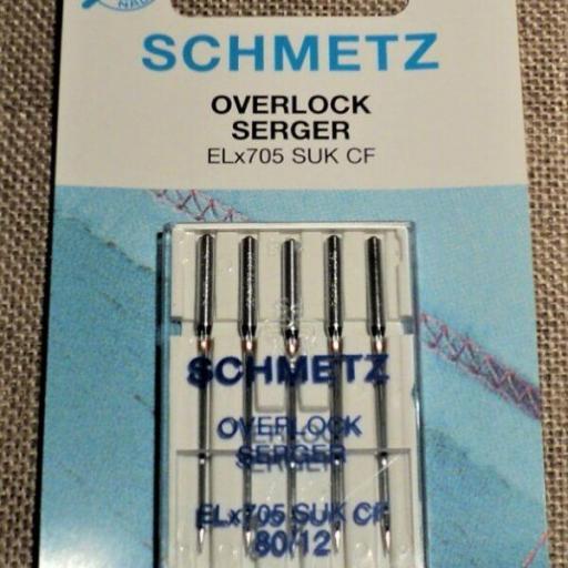 SCHMETZ - Agujas Overlock Jersey [1]