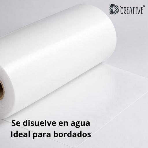 Entretela Especial Hidrosoluble Blanca 100