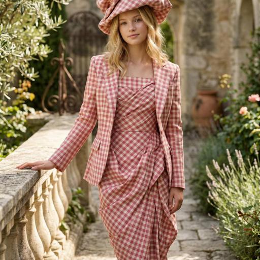 Vichy Seersucker - Terracota [3]