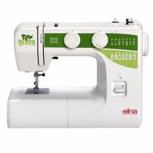 Elna 1000 Sew Green + Guia "Primeros pasos con tu maquina de coser" de regalo