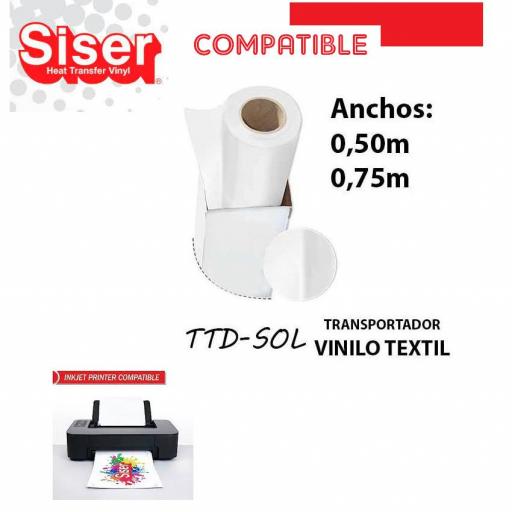 Transportador para vinilo textil - Compatible SISER