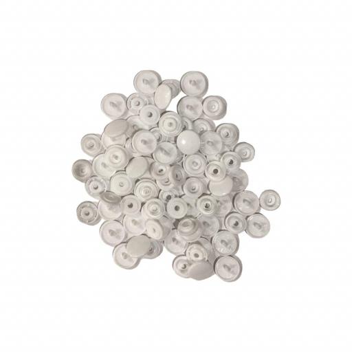Snaps 12mm - Blanco