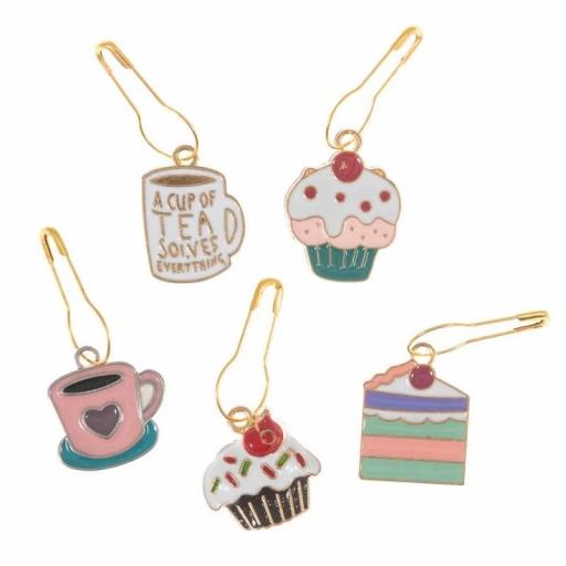 Pack de 5 Marcadores de Punto - Tea Time - Milward