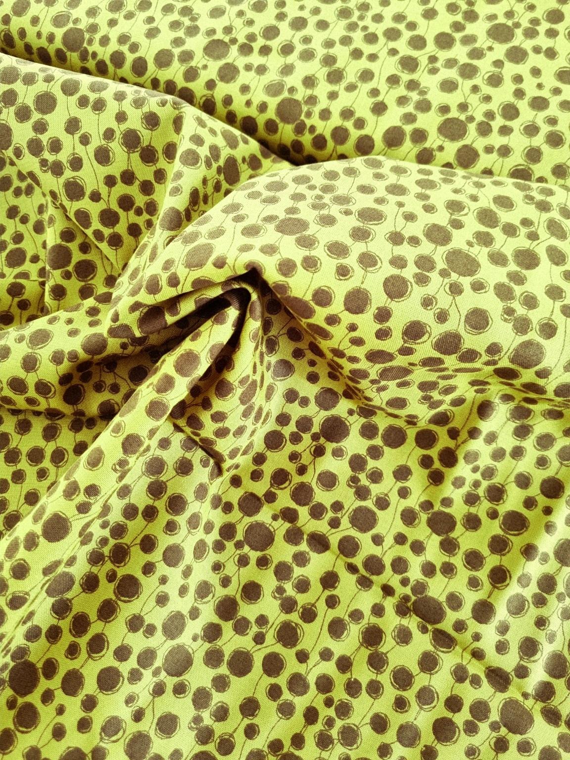 Tela Algodón 100% - Bubble Pistacchio