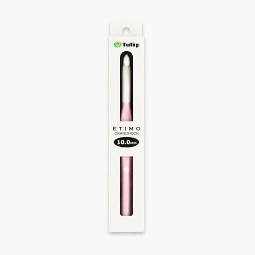 Ganchillo ergonómico Tulip Etimo Grandhook 10 mm para lana gruesa