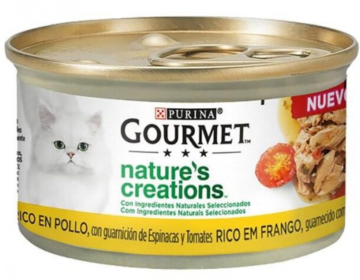 GOURMET NATURE'S CREATIONS Pollo 24x85g