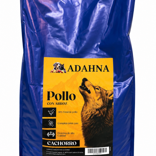 Adahna Pollo con Arroz Cachorro 10kg [0]
