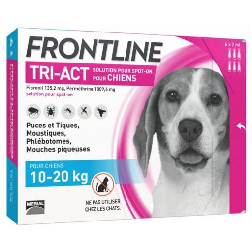 FRONTLINE TRI-ACT PARA PERROS 10-20 KG