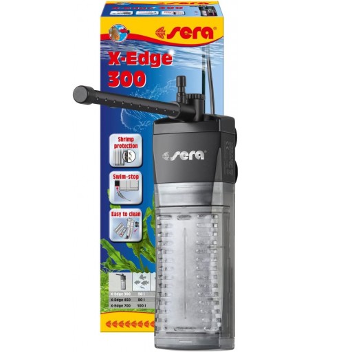 Sera X-Edge 450 - Filtro de Esquina para Acuario de hasta 200 litros [1]