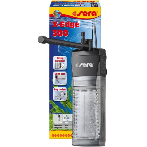 Sera X-Edge 300 - Filtro de Esquina para Acuario de hasta 100 litros [0]