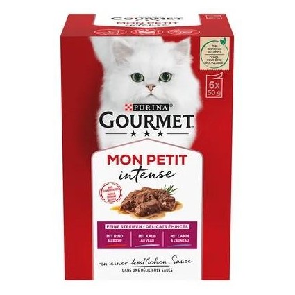 Purina Gourmet Mon Petit en sobres 48 x 50 g - Pack Ahorro