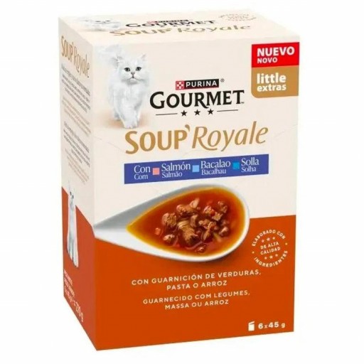 Purina GOURMET SOUP Royale  (6x45g)