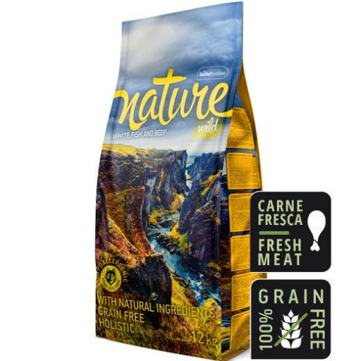Nature Wild Adulto Pescado Blanco y Ternera