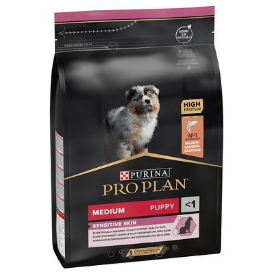 PURINA PRO PLAN PUPPY MEDIUM SENSITIVE SKIN SALMON PIENSO PARA CACHORROS 3KG