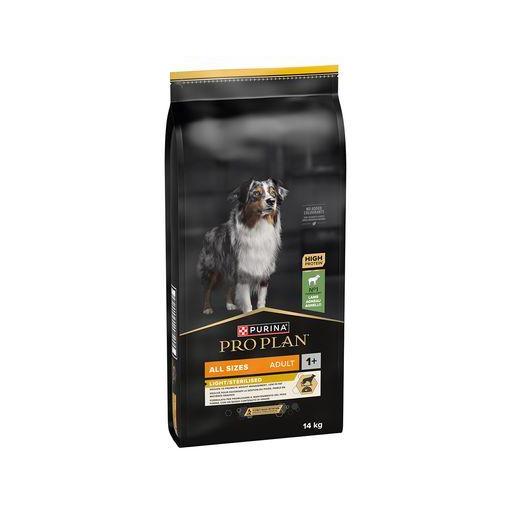PRO PLAN ALL SIZES ADULT LIGHT STERILISED POLLO PIENSO PARA PERROS 14KG
