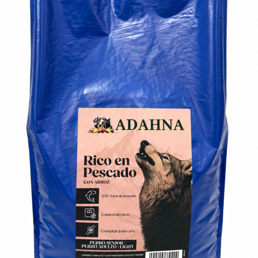 Adahna rico en Pescado con Arroz 10kg [0]