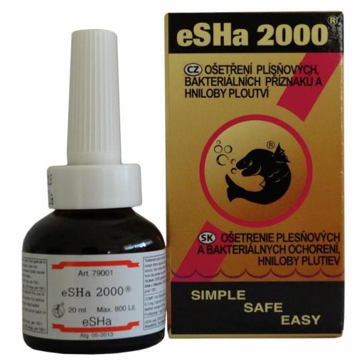 ​eSHa 2000 20 ml para infecciones bacterianas de piel y parásitos de piel